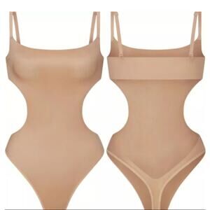 SKIMS Barely There Shapewear Bodysuit Color Clay Sz 3X
